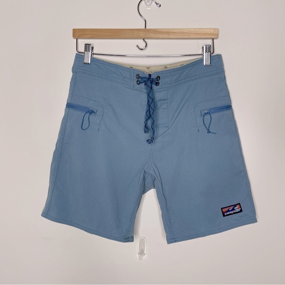 Patagonia Organic Cotton Canvas 18 in Board Short  beach vacation spring break - Picture 1 of 11